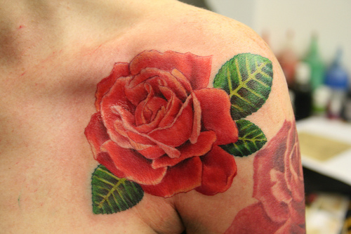 tattoo rosas. rosa tattoo